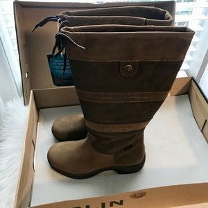 NWT Dublin River Boots wide Calf 11 waterproof